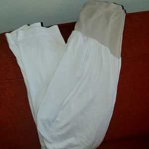 Motherhood maternity white leggings
